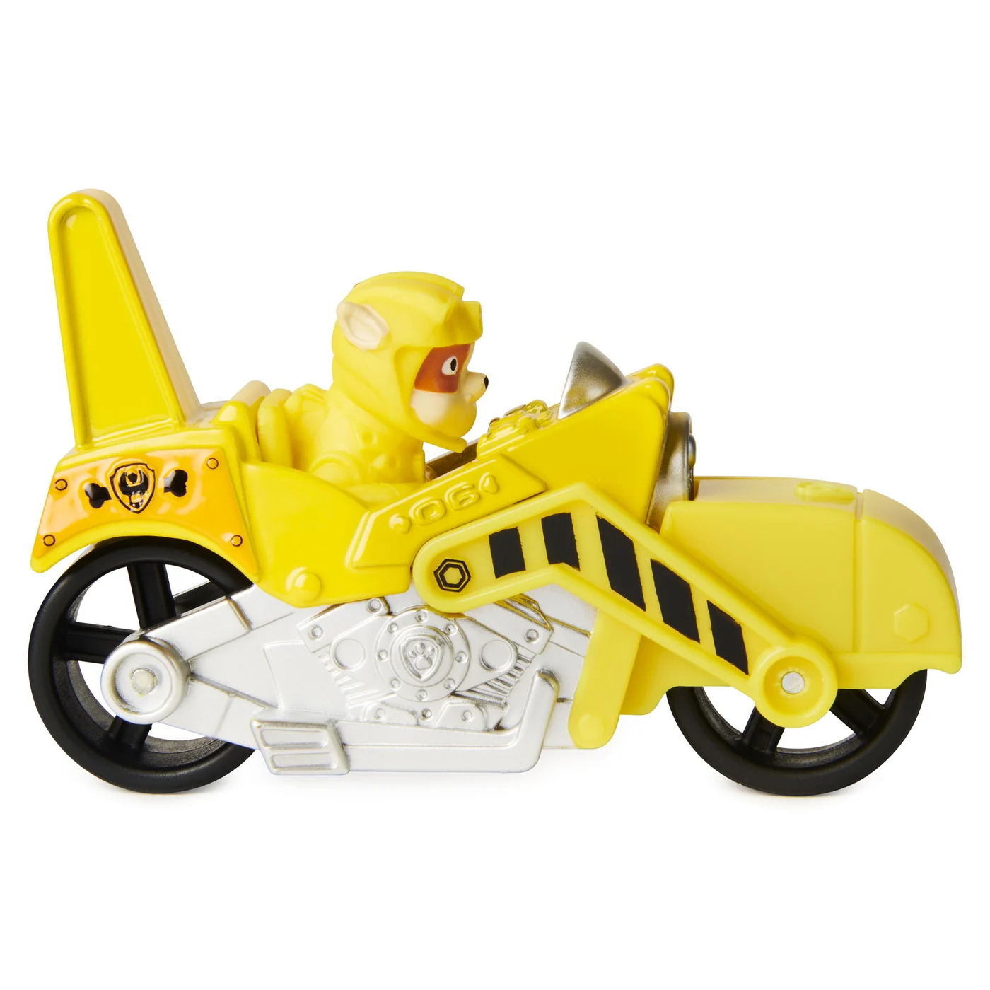 Motocicleta metalica Rubble Patrula Catelusilor Moto Pups True Metal 1:55 [2]