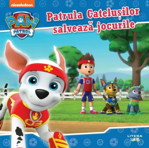 Cărți - Patrula Catelusilor salveaza jocurile