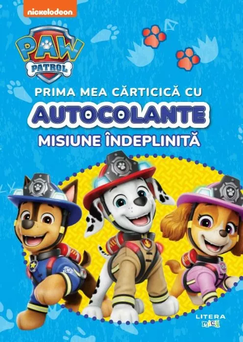 Cărți pentru copii - Patrula catelusilor. Prima mea carticica cu autocolante. Misiune indeplinita