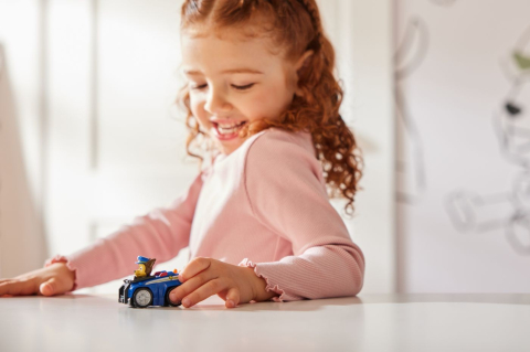 PATRULA CATELUSILOR PUP SQUAD RACERS VEHICUL CU FIGURINA CHASE [2]