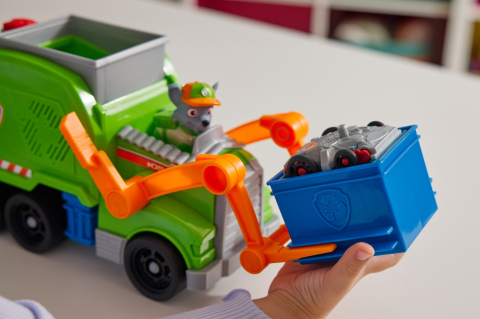 PATRULA CATELUSILOR ROCKY SI CAMIONUL DE RECICLARE CRUSH N ROLL [7]