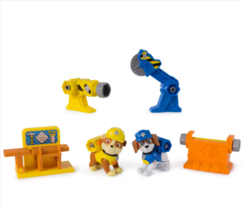 Set de joaca Paw Patrol Rubble Crew Echipa cu unelte de putere in misiune [1]