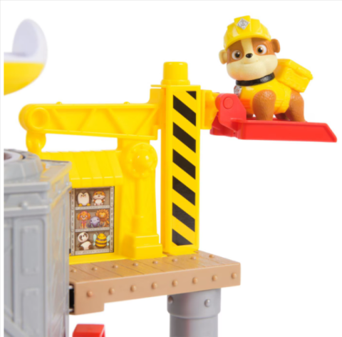 Set de joaca Paw Patrol Rubble Crew Lanseaza si roteste nava spatiala [2]