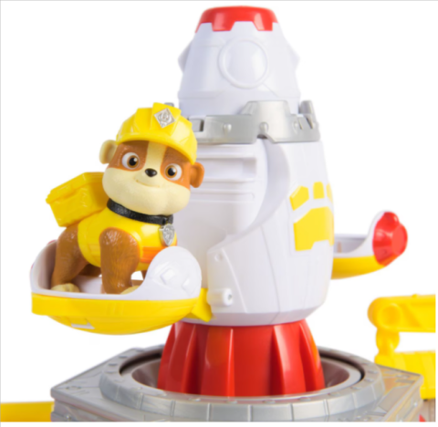 Set de joaca Paw Patrol Rubble Crew Lanseaza si roteste nava spatiala [3]
