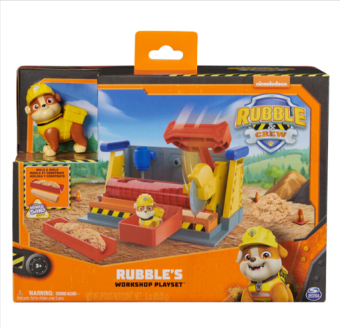 Jucării și jocuri - Set de joaca Paw Patrol Rubble & Crew Atelierul de constructii