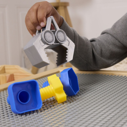 PATRULA CATELUSILOR RUBBLE SI ECHIPA SET VEHICUL EXCAVATOR SI FIGURINA CHARGER [5]