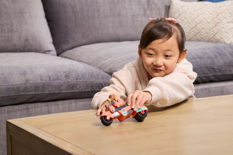 PATRULA CATELUSILOR SET FIGURINA LIBERTY SI MOTOCICLETA DE SALVARE [3]