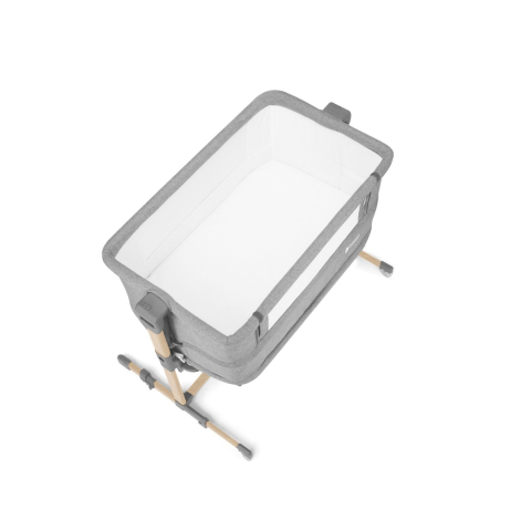 PATUT BEBE, KINDERKRAFT NESTE GROW, GRI DESCHIS LEMN [1]