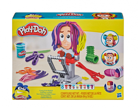 Plastilină și nisip kinetic - Set Play-Doh Coaforul