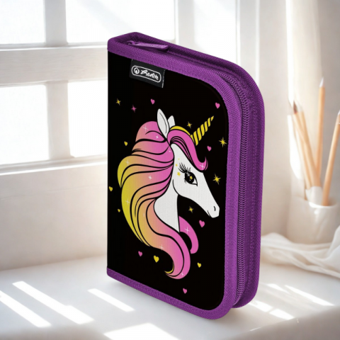 Penar 1 compartiment unicorn echipat Herlitz fete [1]