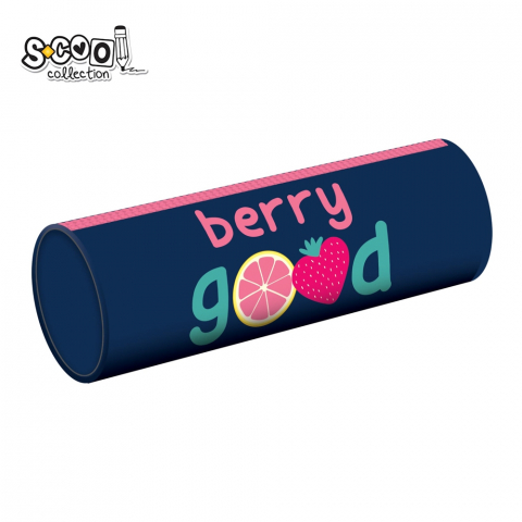 Noutăți Librăria Compas - Penar tip etui 1 compartiment bleumarin Berry Good – S-COOL