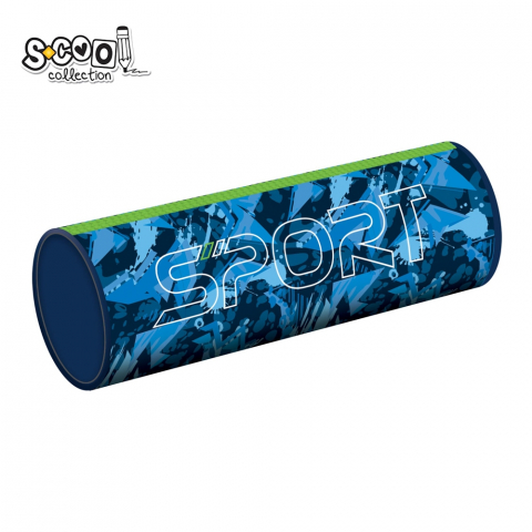 Noutăți Librăria Compas - Penar borseta tubular 1 compartiment Sport S-COOL