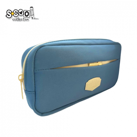 Noutăți Librăria Compas - Penar S-Cool Urban borseta 1 compartimente 2 buzunare Blue 21x4x10.5 cm