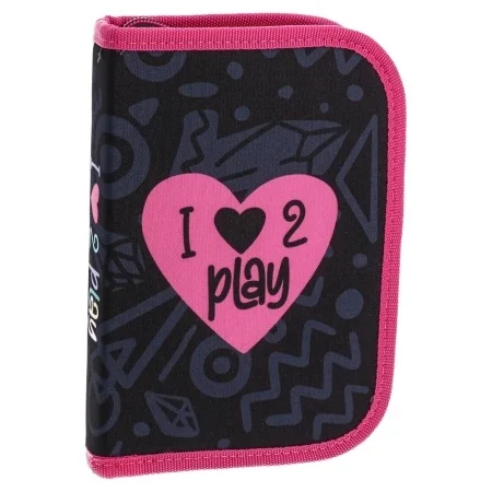 Rechizite școlare - Penar echipat Sazio Neo Decker I Love To Play fete