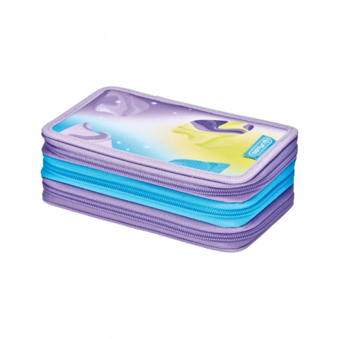 Promoții de Toamnă - Penar echipat 31 piese 3 compartimente Herlitz Little Monster