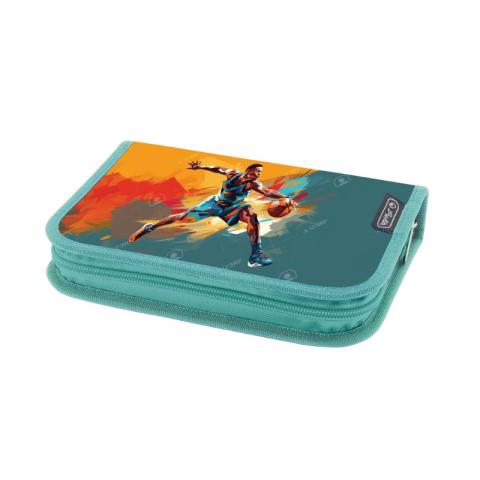 Penar Herlitz echipat 34 piese cu 2 clape baieti Basketball [1]