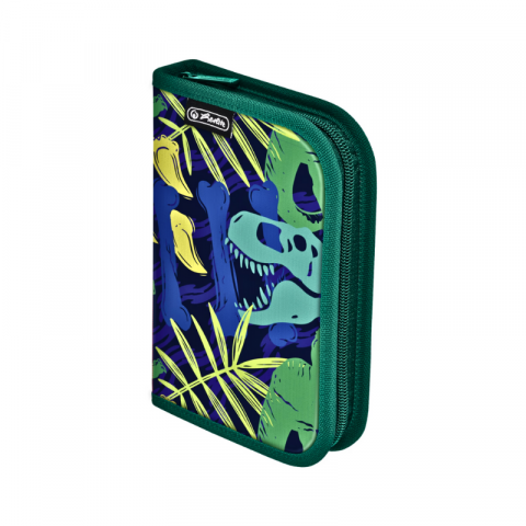 Penare echipate - Penar echipat dino 1 compartiment baieti Herlitz