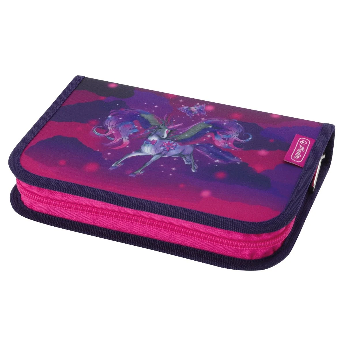 Penare echipate - Penar echipat 31 piese 2 clape motiv Magic Unicorn Herlitz