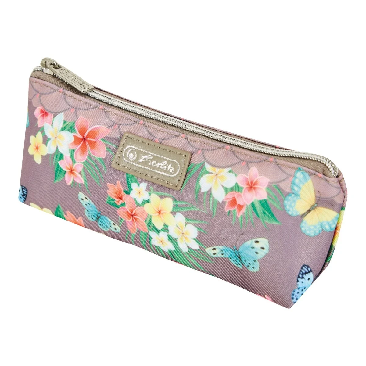 Penare tip etui - Penar tip etui 1 compartiment motiv Ladylike Butterflies Herlitz