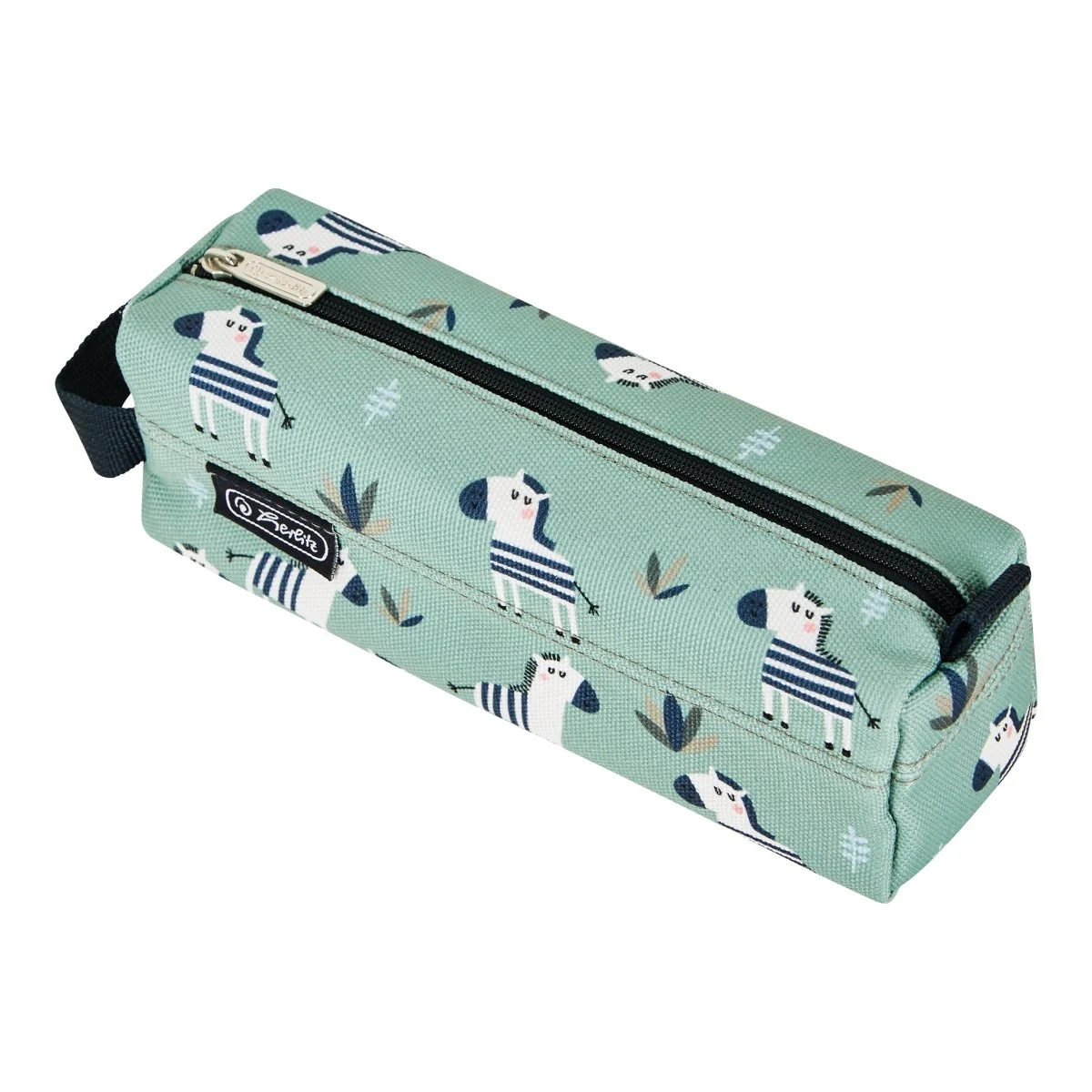 Penare tip etui - Penar tip etui Quattro motiv Crazy Zebra Herlitz