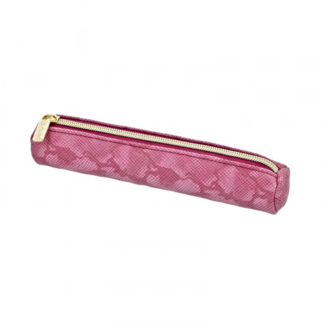 Penare tip etui - Penar tip etui rotund mini Bright Animal roz Herlitz