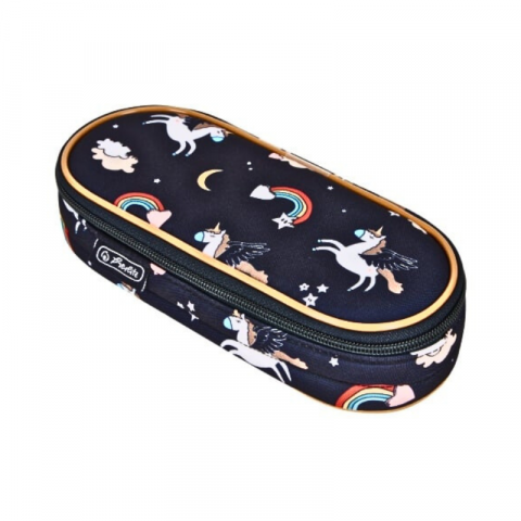 Rechizite școlare - Penar etui Herlitz unicorn bluemarin