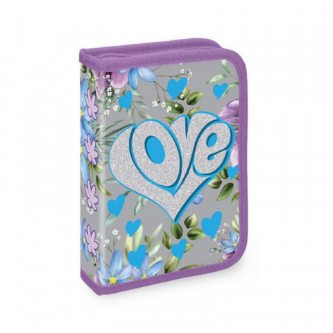 Penar extensibil S-Cool fete echipat love 1 compartiment