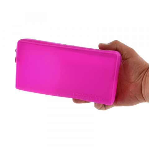 Penare tip etui - Penar fete 1 compartiment Colorline