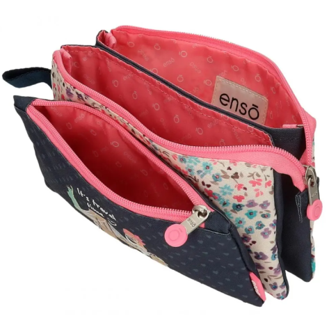 Penar fete 3 compartimente Enso Travel Time 22 x 12 x 5 cm [2]