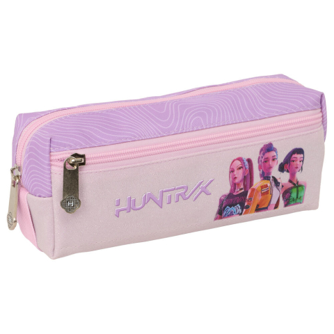 Noutăți Librăria Compas - Penar fete K-Pop Demon Hunters Iconic 3 compartimente cu banda elastica 22x8.5x6 cm