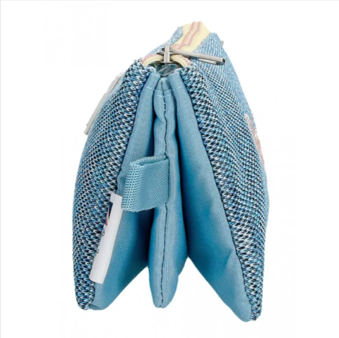 Penar fete Pepe Jeans Lena 3 compartimente albastru deschis 22 x 12 x 5 cm [3]
