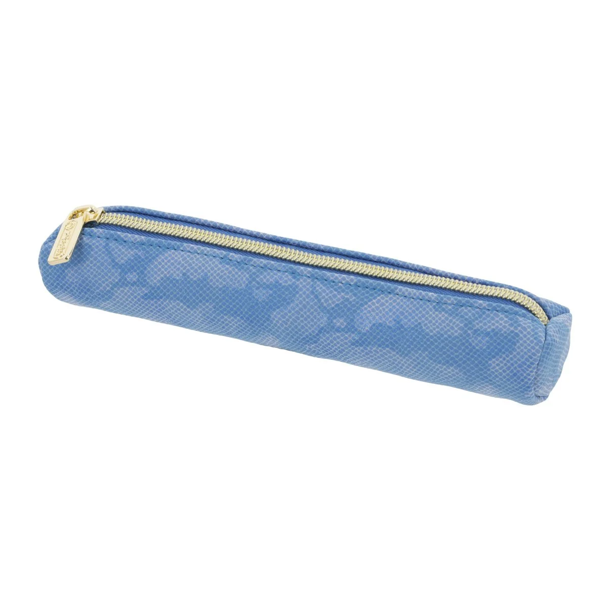 Penare tip etui - Penar tip etui rotund mini Bright Animal albastru Herlitz