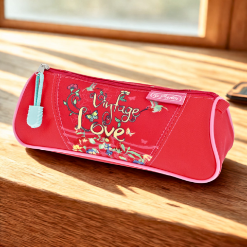 Penar Herlitz fete love rosu 1 compartiment [1]