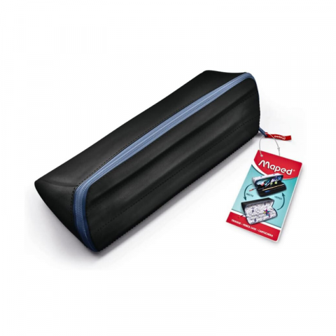 Penare tip etui - Penar Maped negru 1 compartiment