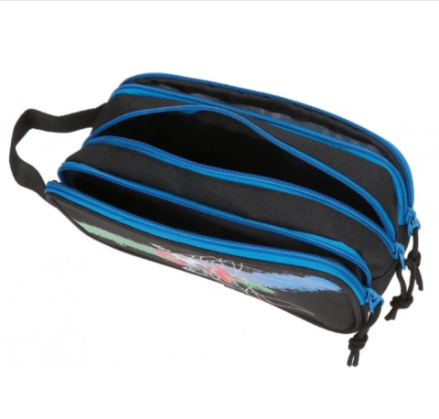 Penar Movom Offside negru 3 compartimente 9x10x22 cm [1]