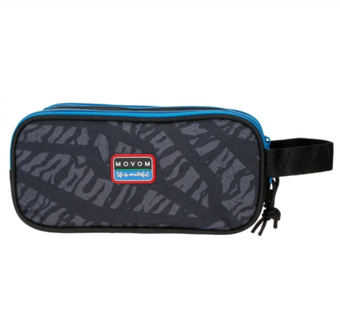 Penar Movom Offside negru 3 compartimente 9x10x22 cm [2]