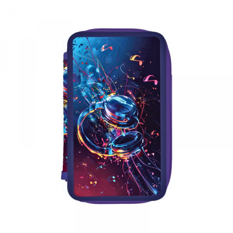 Penar neechipat mov 2 compartimente Herlitz Music [1]