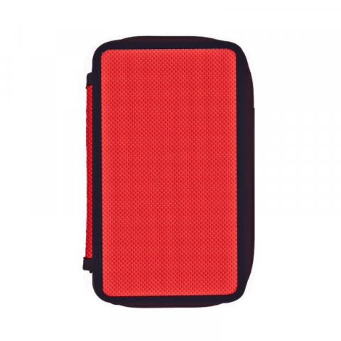 Penar neechipat rosu 3 compartimente Herlitz [0]