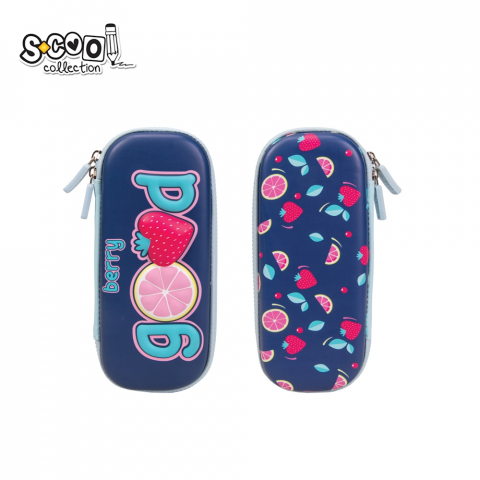 Noutăți Librăria Compas - Penar S-COOL neechipat 3D Berry Good 22x11x5 cm