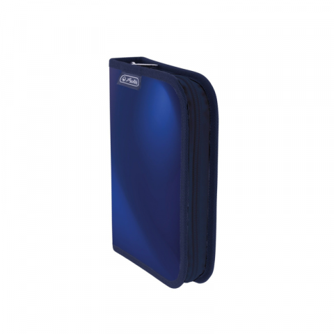 Penar Herlitz neechipat cu 2 clape 1 compartiment baieti albastru [1]