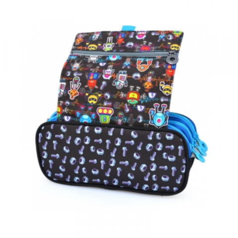 Penar Office box tip etui 3 compartimente diverse culori baieti [6]