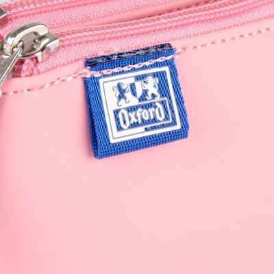 Penar tip etui dublu Oxford 2 Zip Floral Pastel roz deschis [3]