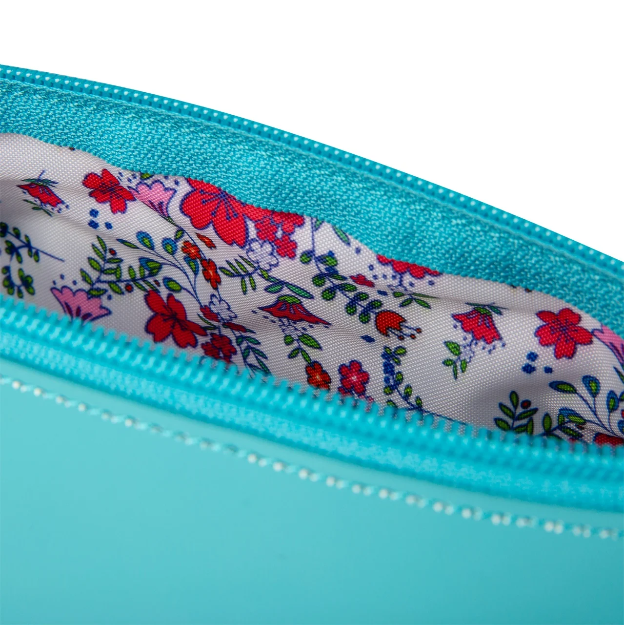 Penar tip etui rotund Oxford Floral Pastel turcoaz [4]