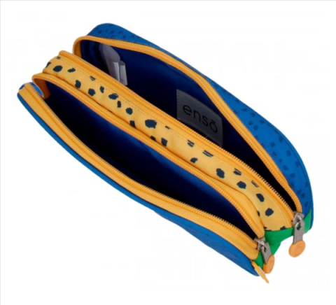 Penar scoala 2 compartimente Enso Jungle Club 23 x 9 x 7 cm [1]