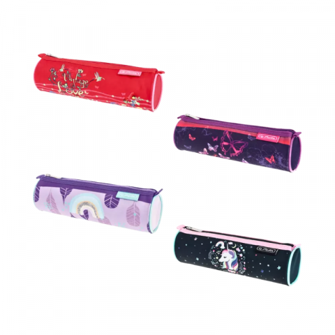 Penare tip etui - Penar tip etui 1 compartiment fete Herlitz