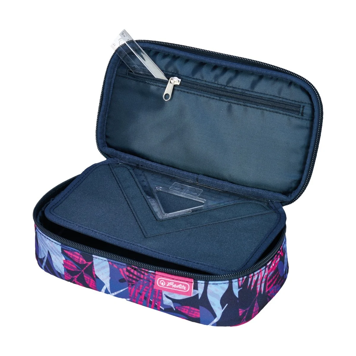 Penar tip etui beatBox motiv Indigo Flowers 22.5x12x7 cm [2]