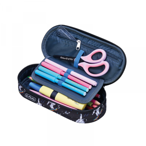 Penar tip etui oval Herlitz Space Skater baieti negru [6]