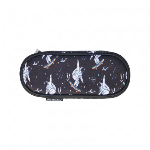 Penar tip etui oval Herlitz Space Skater baieti negru [5]