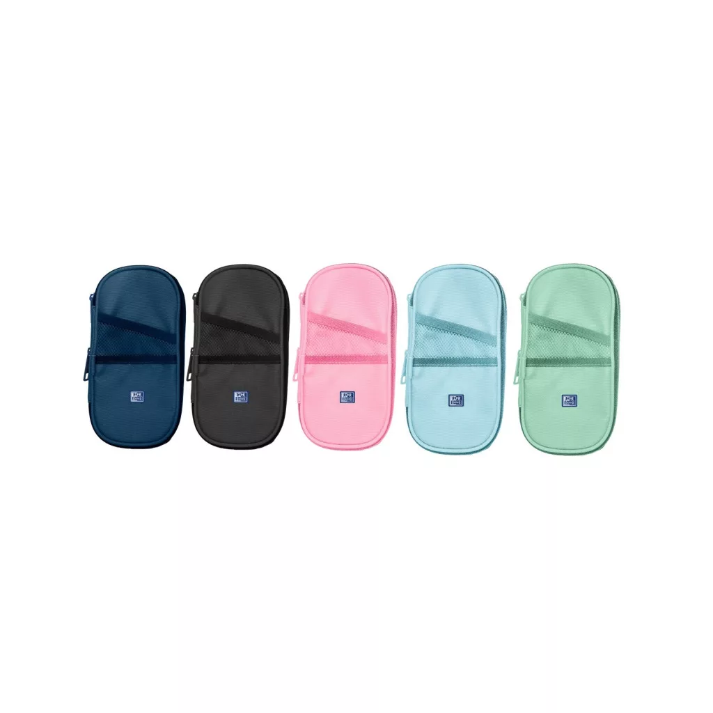 Penare tip etui - Penar tip etui oval Oxford Kangoo B-Max 22x11x2 cm diverse culori