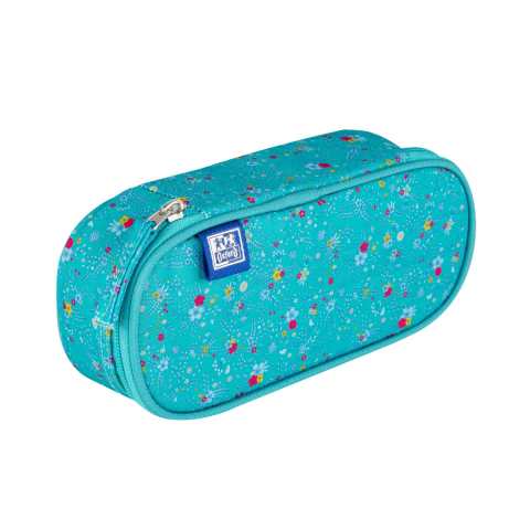 Penar tip etui oval 1 clapa Oxford Floral culori asortate [3]